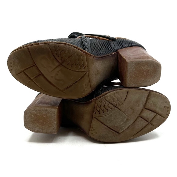 A.S. 98 | Strappy Leather Heeled Low Booties Size‎ 37 - Picture 11 of 14